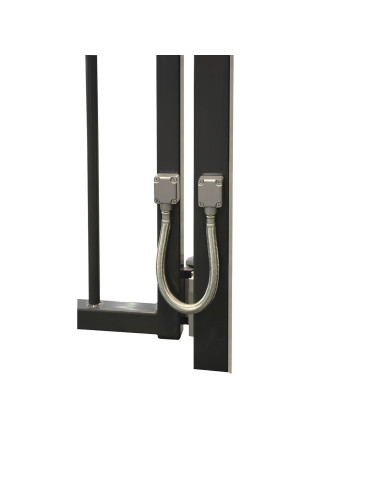 Passe câble applique renforcée LOCINOX