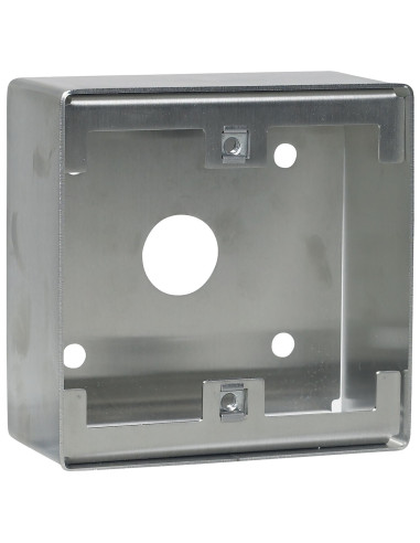 Boîtier applique inox