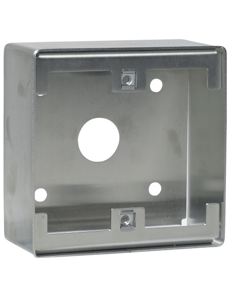 Boîtier applique inox