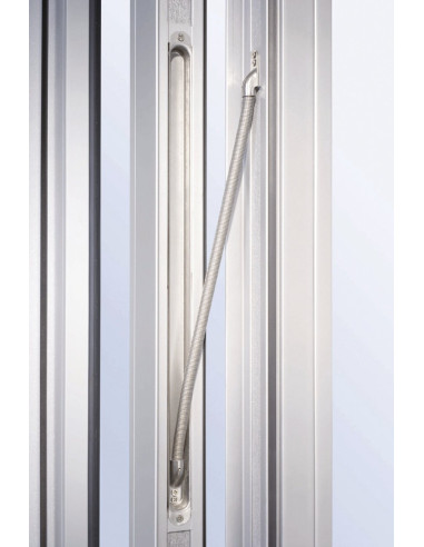 Passe-cable invisible A ouverture 180° - DORMAKABA