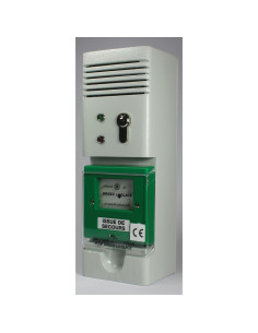 Boîtier commande d'alarme locale à clé CETEXEL 2