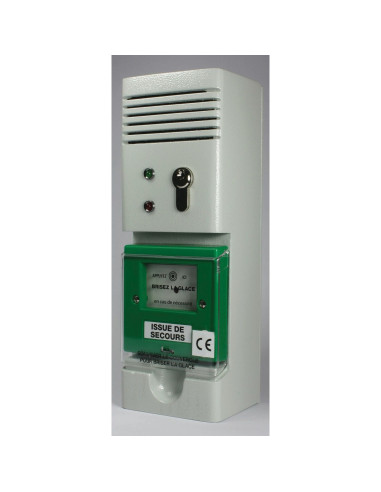 Boîtier commande d'alarme locale à clé CETEXEL