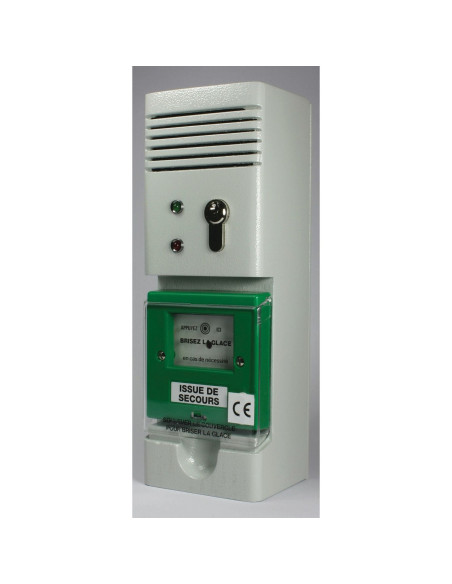 Boîtier commande d'alarme locale à clé CETEXEL