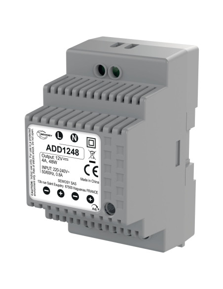 Alimentation rail din 3 modules SEWOSY