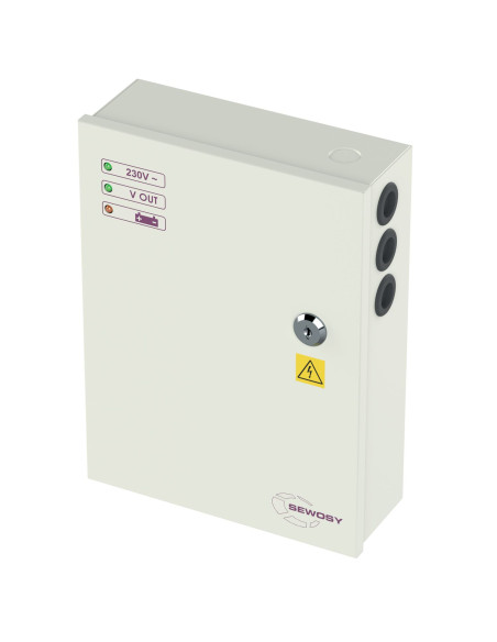 Alimentation universelle secourue 12 / 24 V en coffret SEWOSY