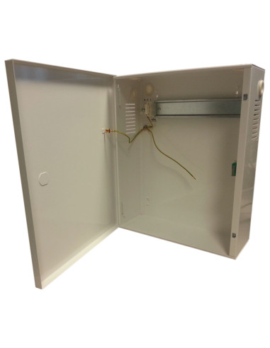 Coffret métallique avec rail DIN