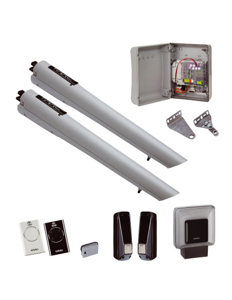 Motorisation portail battant Handy kit intégral FAAC