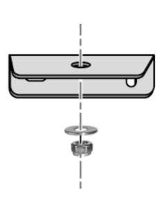 Platine de fixation SOMFY 2