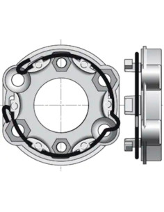 Support pour moteur SOMFY 2