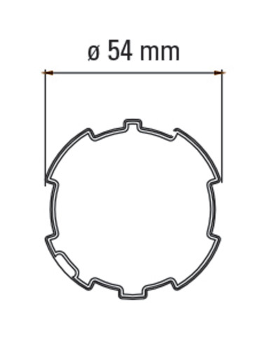 Adaptateur pour moteur tm45 FAAC