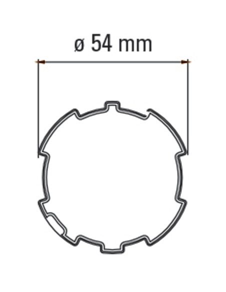 Adaptateur pour moteur tm45 FAAC