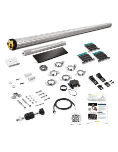 Kit universel de motorisation solaire RS100 SOLAR io SOMFY 2