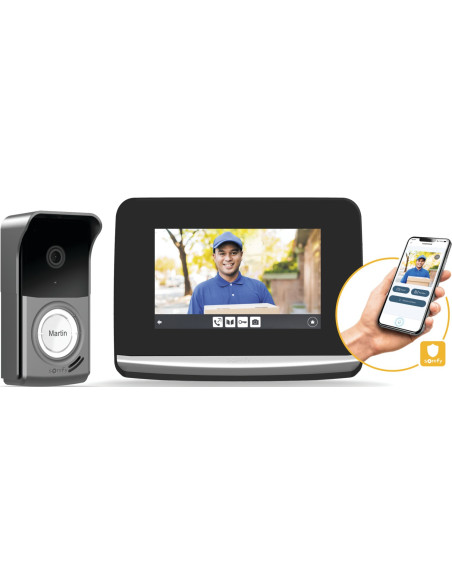 Kit interphone vidéo V500 PRO IO CONNECT SOMFY
