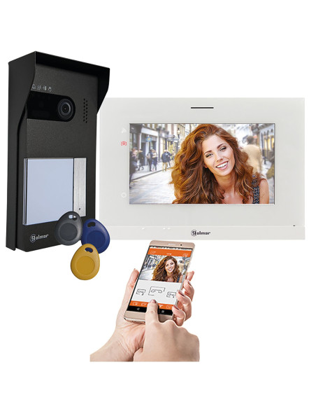 Kit interphone vidéo soul Écran WIFI 7 pouces - GOLMAR