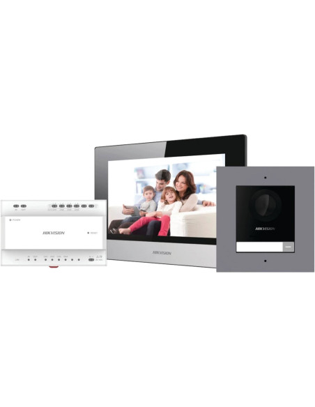 Kit Interphone vidéo DS-KIS702EY HIKVISION