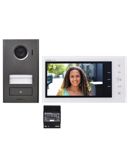 Kit interphone vidéo JV AIPHONE