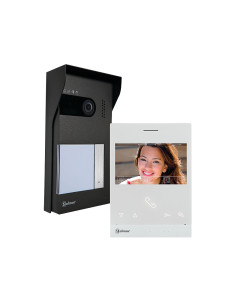Kit interphone vidéo GOLMAR Soul - Platine zamak 2