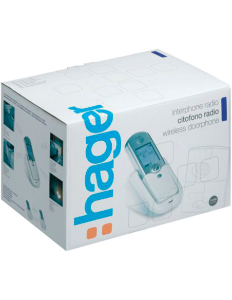 Kit interphone sans fil LCP01F HAGER