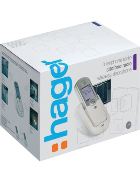Kit interphone solaire sans fil LCP01S HAGER