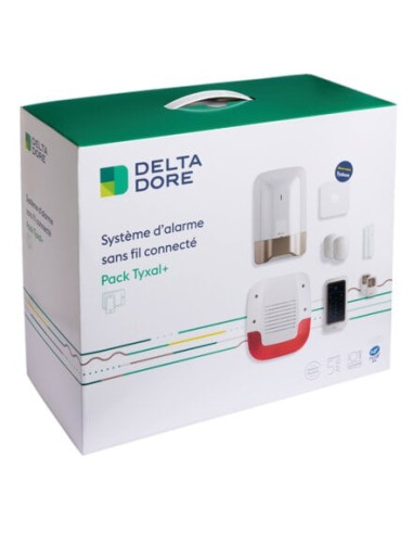 Pack Alarme Tyxal + DELTA DORE