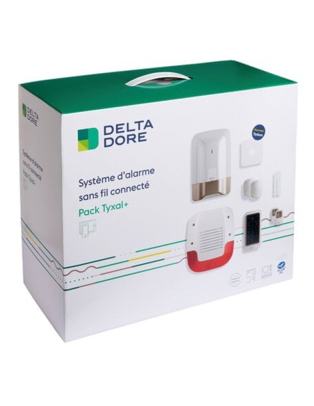 Pack Alarme Tyxal + DELTA DORE