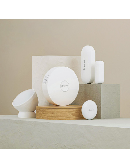 Pack alarme + 4 détecteurs EZVIZ