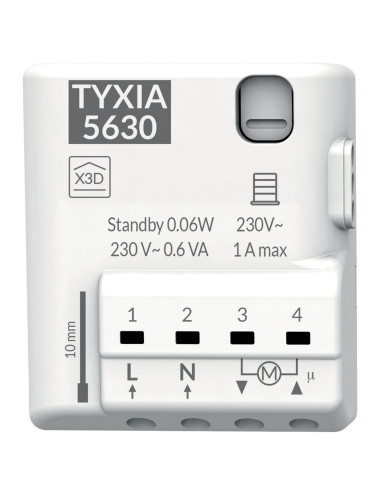 Récepteur pour volet roulant TYXIA DELTA DORE