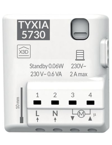 Récepteur pour volet roulant TYXIA DELTA DORE
