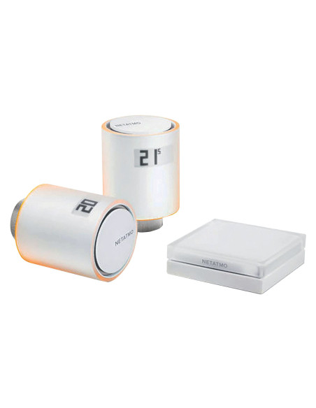 Kit de démarrage tête thermostatique connectée NETATMO