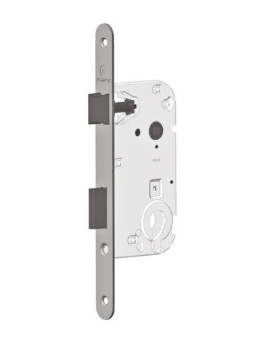 Serrure économique axe 50 mm Têtière laquée...