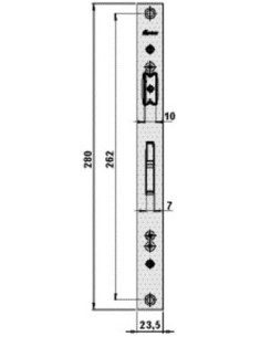 Serrure EGO Pour profils à gorge européenne - FAPIM