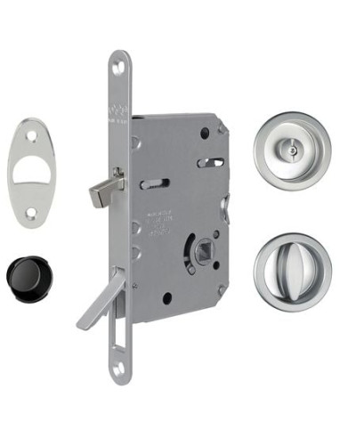 Set serrure cuvette et tirage Cuvette ronde - AGB