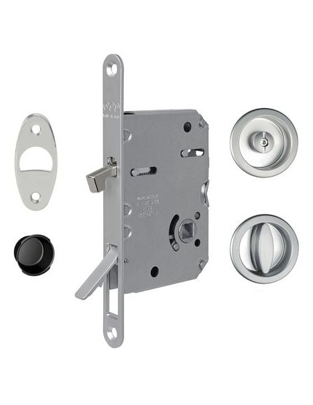 Set serrure cuvette et tirage Cuvette ronde - AGB