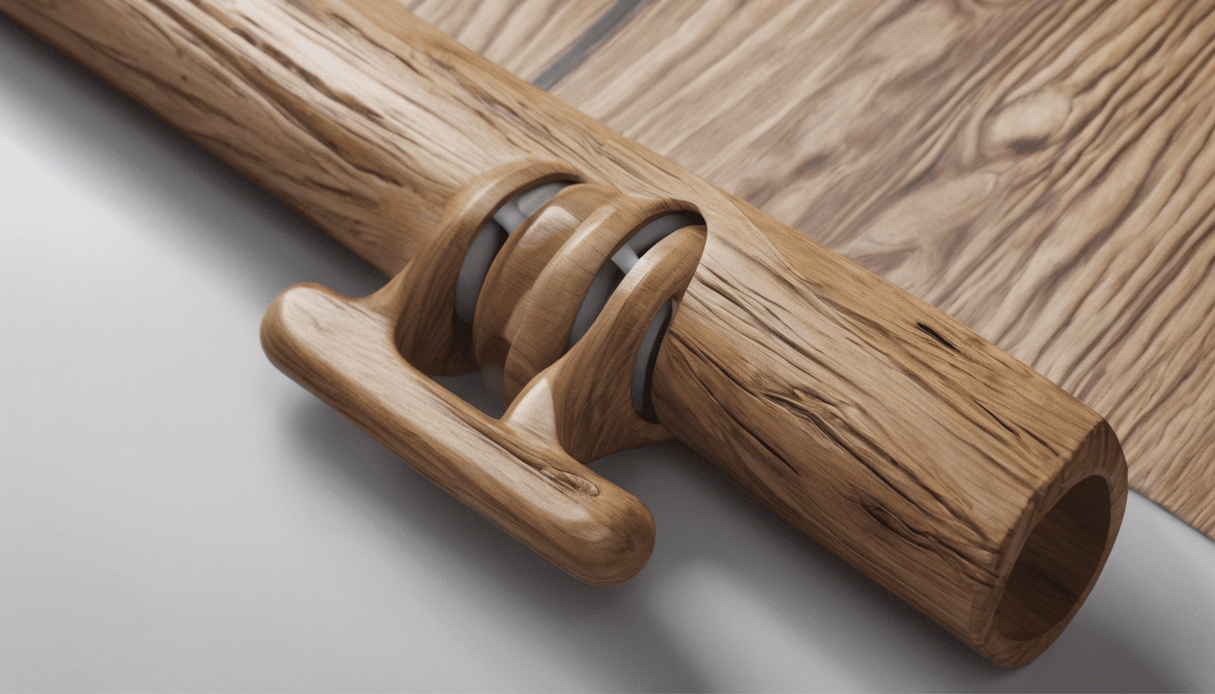 Cette poignée de porte en bois va-t-elle révolutionner votre décoration intérieure ?