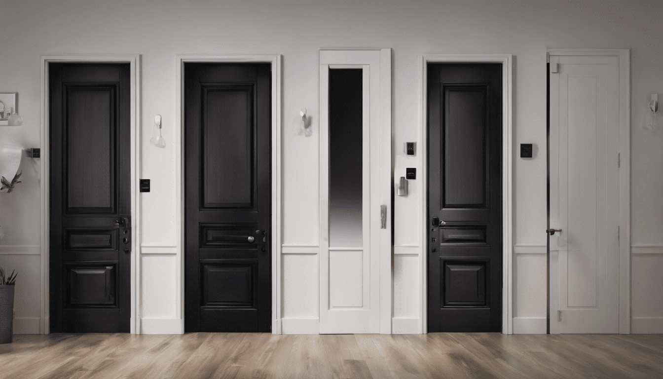 Découvrez comment les poignées de porte noires peuvent transformer l'ambiance de votre intérieur !