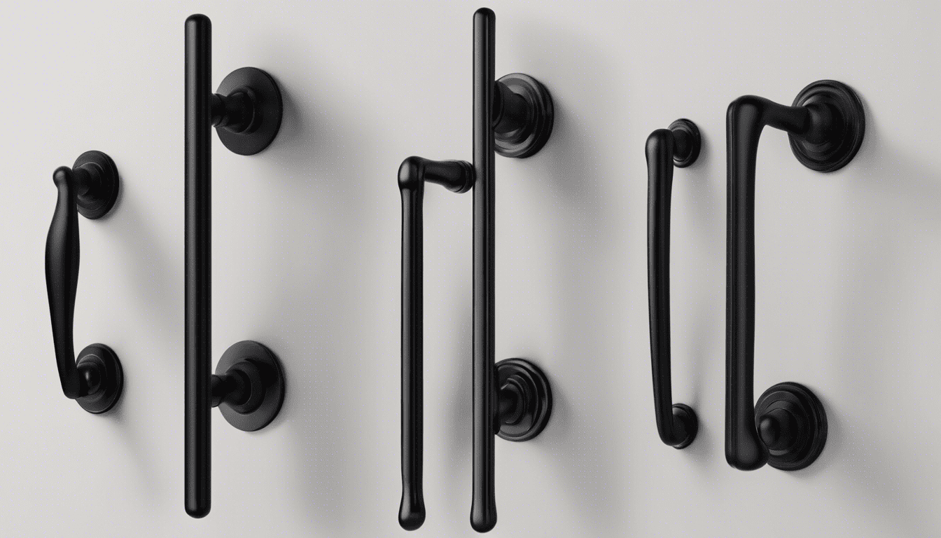 Pourquoi la poignée de porte noire est-elle devenue un incontournable du design intérieur ?