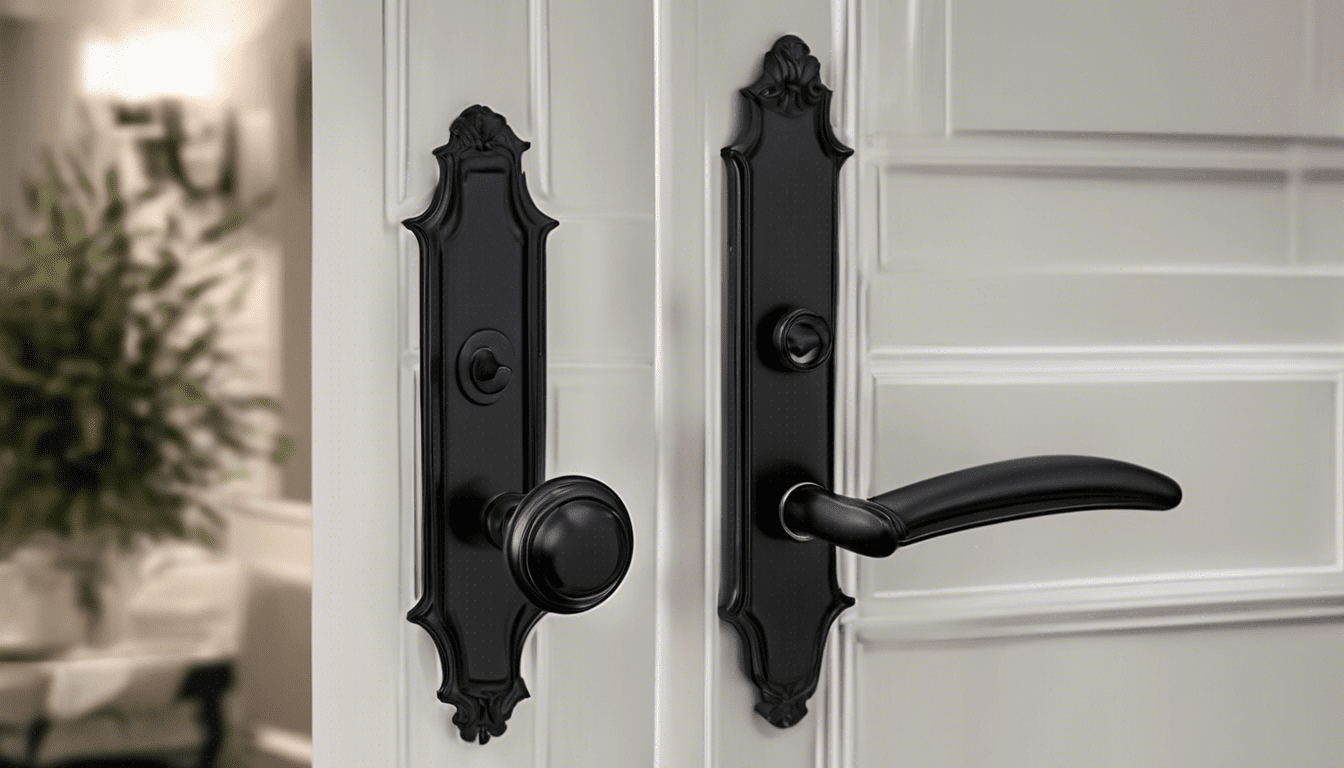 Pourquoi la poignée de porte noire est-elle devenue un incontournable du design intérieur ?