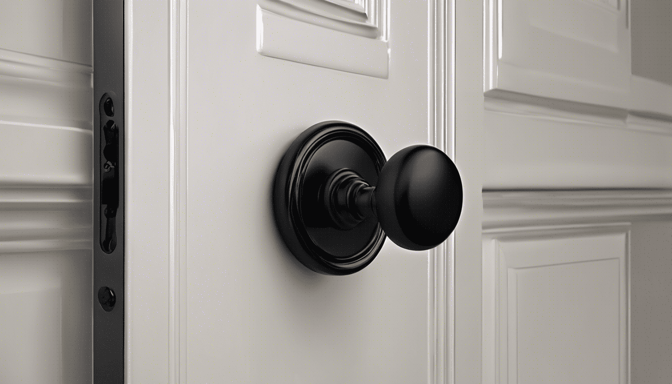 Pourquoi la poignée de porte noire est-elle le secret ultime pour transformer votre intérieur?