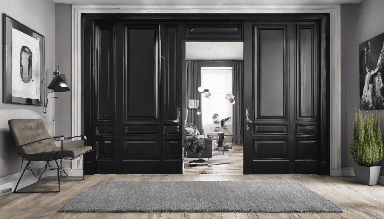 Pourquoi la poignée noire de porte est-elle le secret du style ultime pour votre intérieur ?
