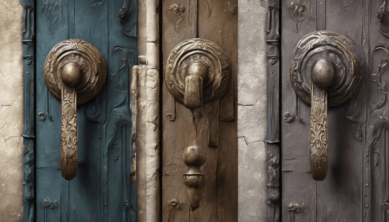 Vous ne croirez pas à quoi ressemble cette incroyable poignée de porte ancienne !