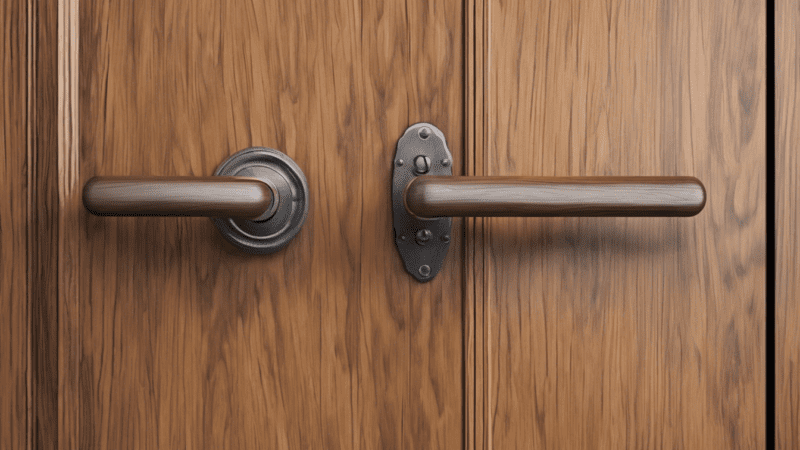 Cette poignée de porte en bois va-t-elle révolutionner votre décoration intérieure ?