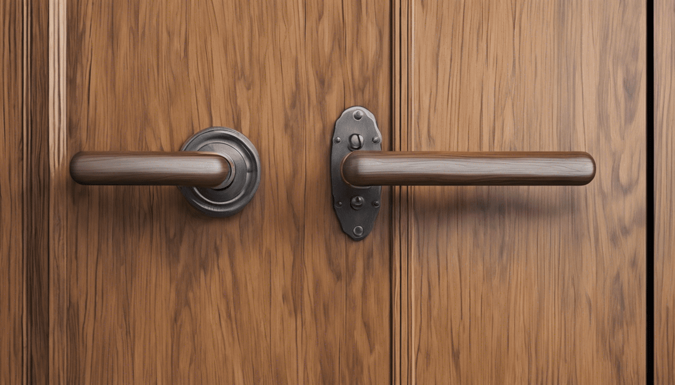 Cette poignée de porte en bois va-t-elle révolutionner votre décoration intérieure ?