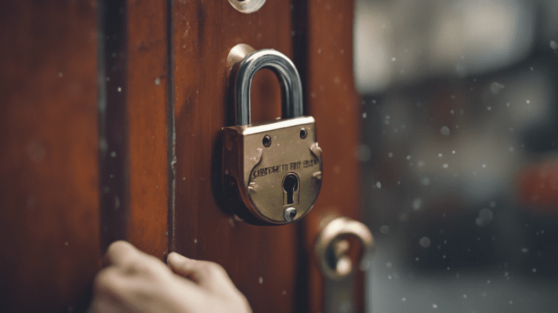 Comment réparer une serrure en quelques étapes simples ?