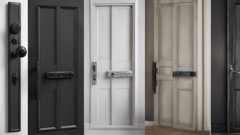 Découvrez comment les poignées de porte noires peuvent transformer l&rsquo;ambiance de votre intérieur !