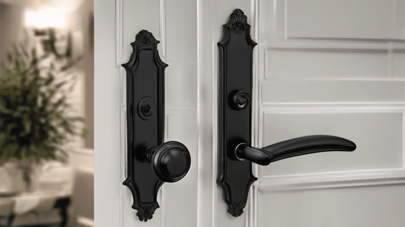 Pourquoi la poignée de porte noire est-elle devenue un incontournable du design intérieur ?