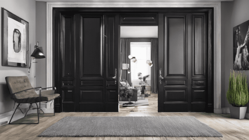 Pourquoi la poignée noire de porte est-elle le secret du style ultime pour votre intérieur ?