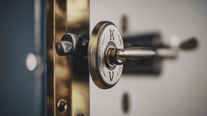 Pourquoi opter pour des serrures multipoints : la clé d&rsquo;une sécurité renforcée ?