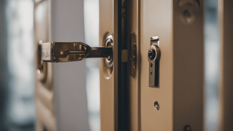 Serrure monopoint ou multipoint : Quelle est la meilleure option pour la sécurité de votre porte ?
