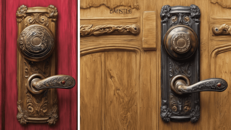 Vous ne croirez pas à quoi ressemblent ces anciennes poignées de porte après rénovation !