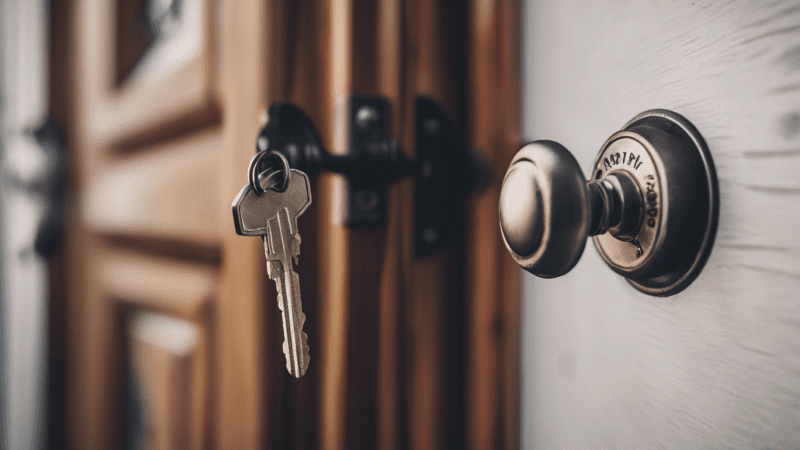 Comment choisir la meilleure clé de porte pour assurer votre sécurité ?